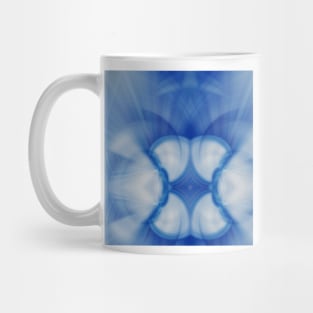 Beautiful, delicate blue motif, like for an angel Mug